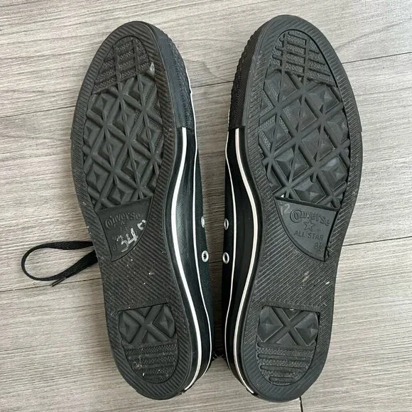 Limited Edition Bee Movie Converse Low Tops Exclusive Black & Yellow M8.5/W10.5 - Picture 6 of 7